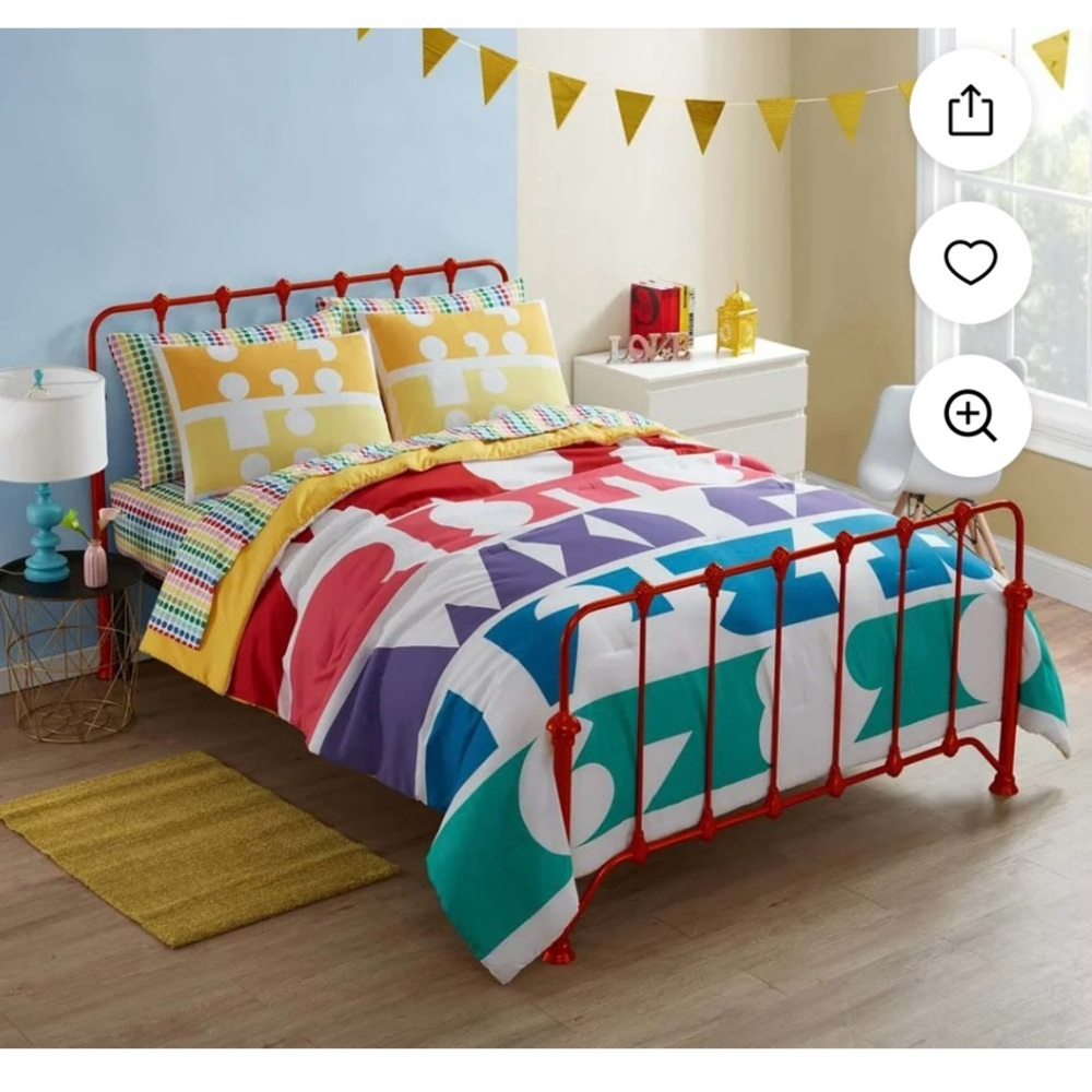 Colorful‎ Alphabet Bedding Set